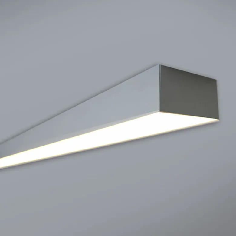 KIT - Perfil aluminio ZAKY para tiras LED, 1 metro