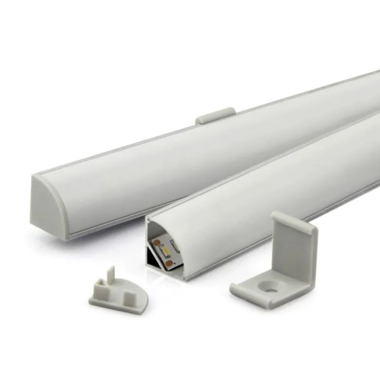 Kit Perfil de Esquina KORK-mini (2m, Blanco)