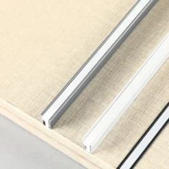 KIT - Perfil DOD con cubierta de silicona para tiras LED, 2 metros, gris