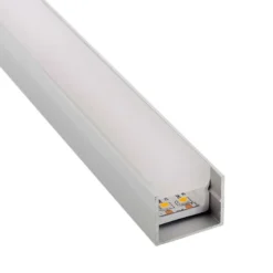 KIT - Perfil PC FOOT para tiras LED, 1 metro