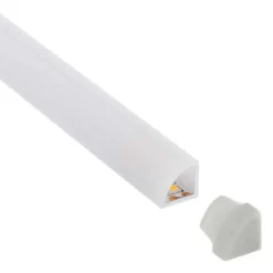KIT - Perfil plástico ROD IP68 para tiras LED, 2 metros