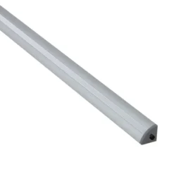 KIT - Perfil TORRA con cubierta de silicona para tiras LED, 2 metros, gris
