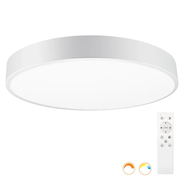 Kramfor BIG Plafón, 50W, Ø60cm, CCT, blanco