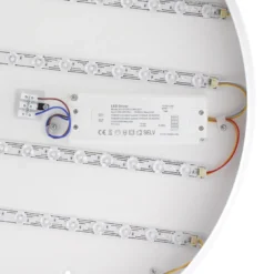 Kramfor BIG Plafón, 50W, Ø60cm, CCT, blanco