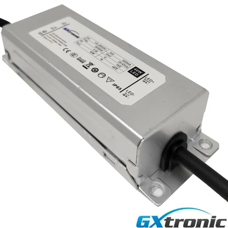 LED Driver GXtronic DC23-43V/40W/1000mA, IP65