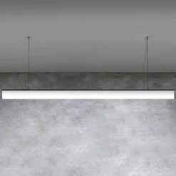 Lámpara colgante BAROUND, 40W, 150cm, 0-10V