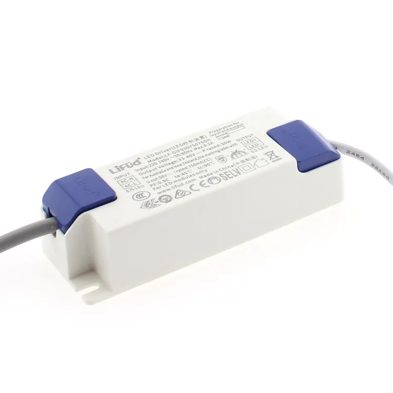 Lámpara colgante MOD SUSPEND, driver Lifud, 30W, 150cm, blanco
