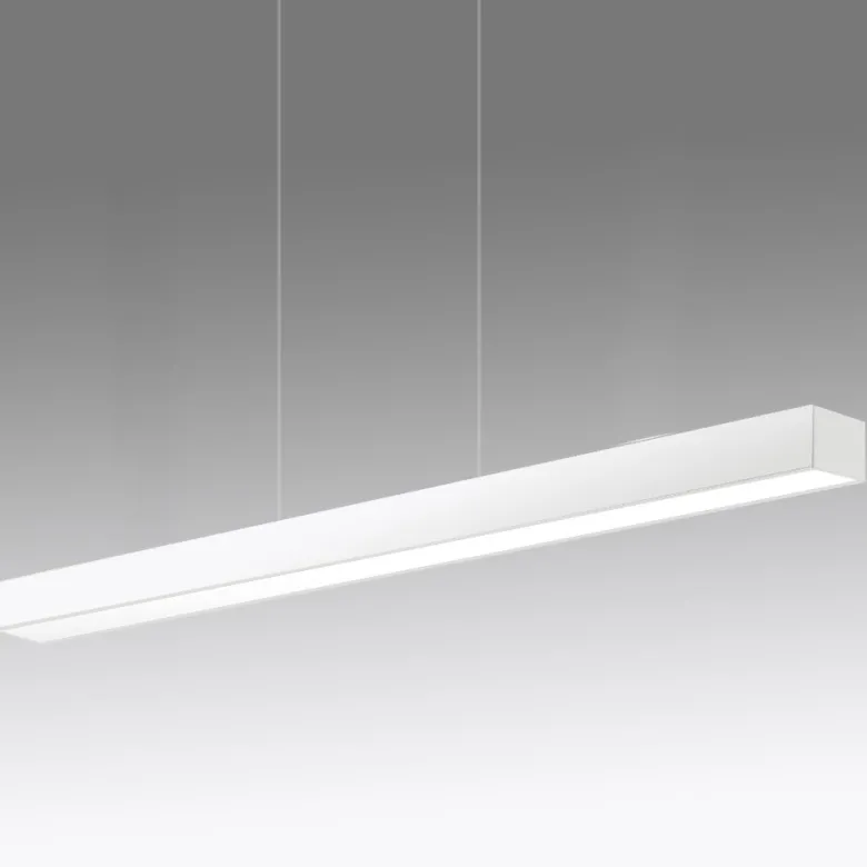 Lámpara colgante MOD SUSPEND, driver Lifud, 30W, 150cm, blanco