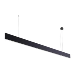 Lámpara colgante PHANTER, 70W, 200cm, negro