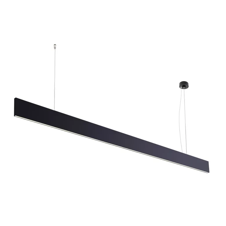 Lámpara colgante PHANTER, 70W, 200cm, negro