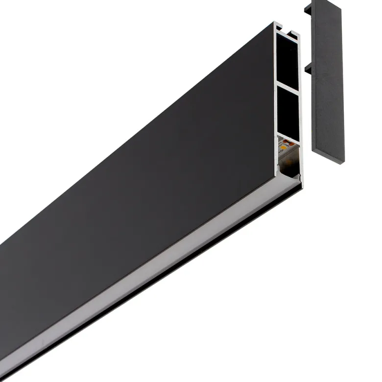 Lámpara colgante PHANTER, 70W, 200cm, negro