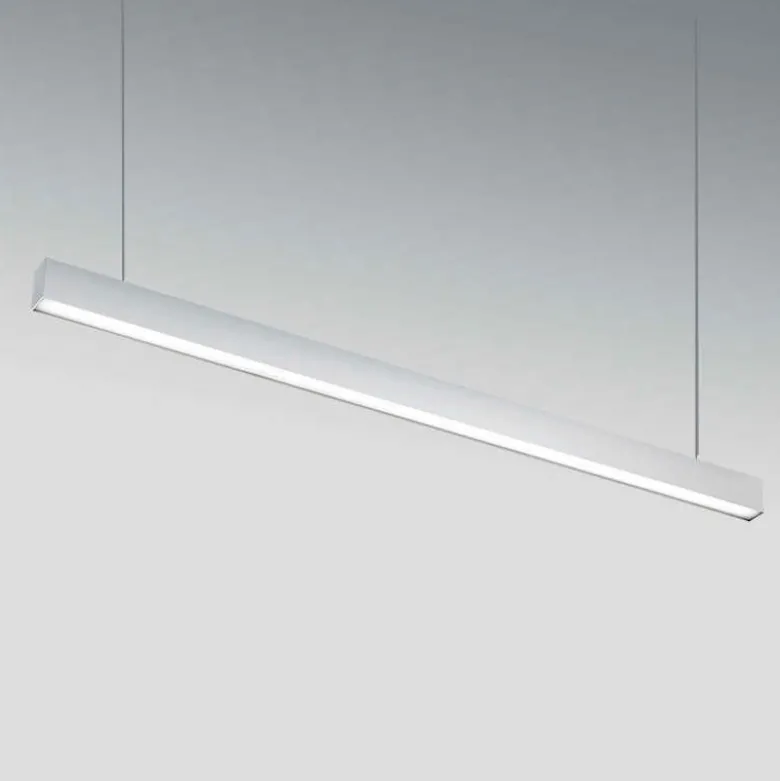 Lámpara colgante SERK DUAL, 28W, 120cm, regulable + mando
