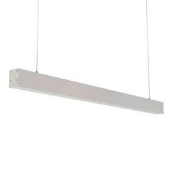 Lámpara colgante SERK DUAL, 28W, 120cm, regulable + mando