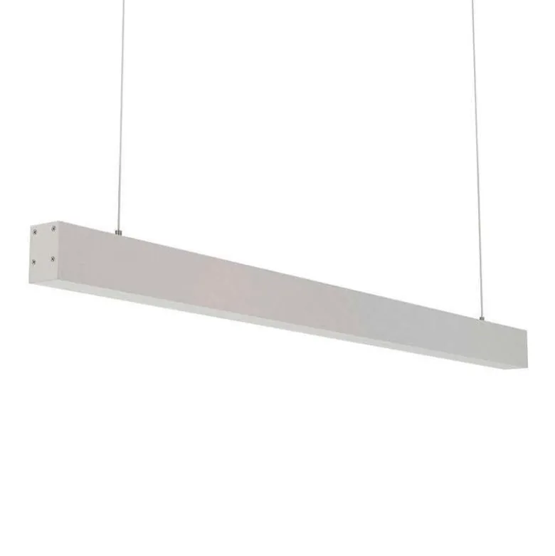 Lámpara colgante SERK DUAL, 28W, 120cm, regulable + mando