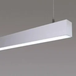 Lámpara colgante SERK DUAL, 28W, 120cm, regulable + mando