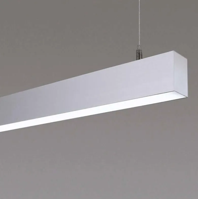 Lámpara colgante SERK DUAL, 28W, 120cm, regulable + mando