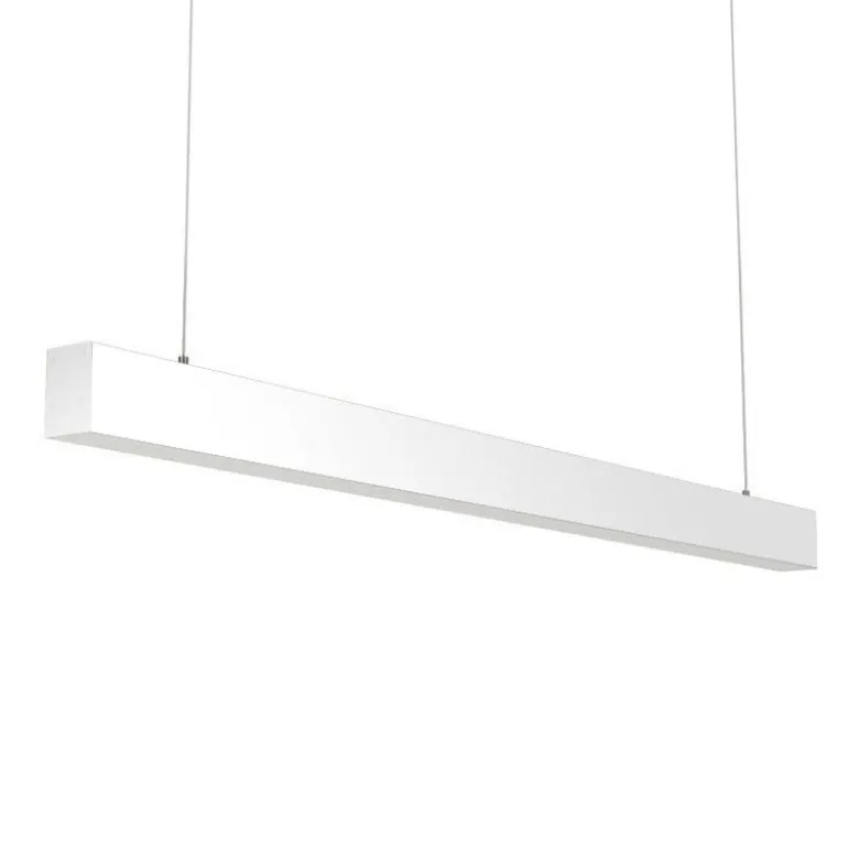 Lámpara colgante SERK, 70W, 200cm, DALI regulable, blanco