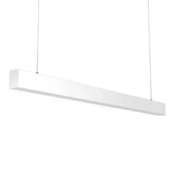 Lámpara colgante SERK, 70W, 200cm, TRIAC regulable, blanco