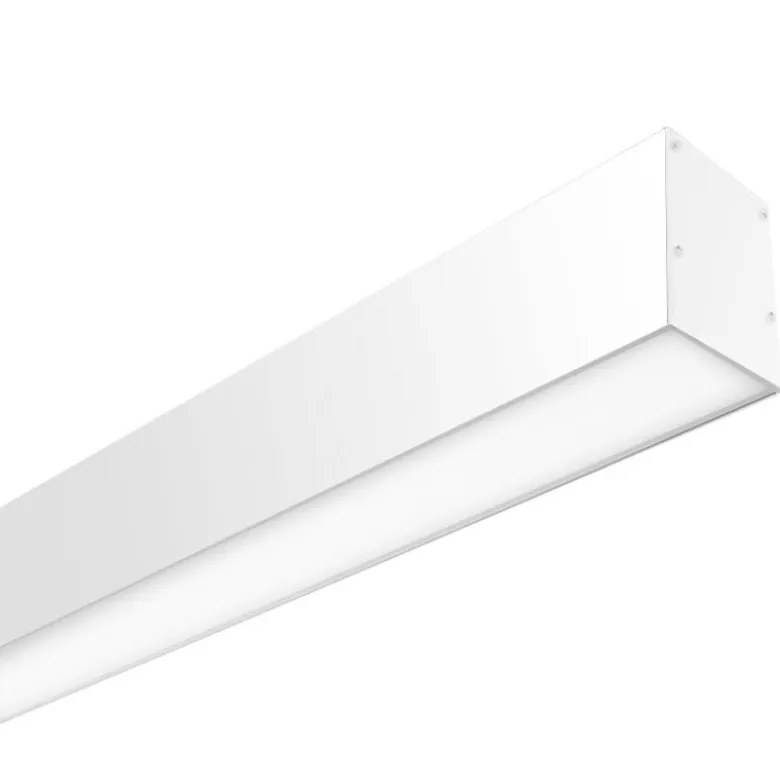Lámpara colgante SERK, 70W, 200cm, TRIAC regulable, blanco