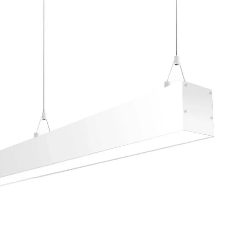 Lámpara colgante SERK, 70W, 200cm, TRIAC regulable, blanco