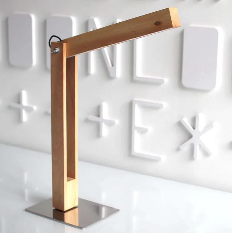 Lámpara Led de madera CARFI 40