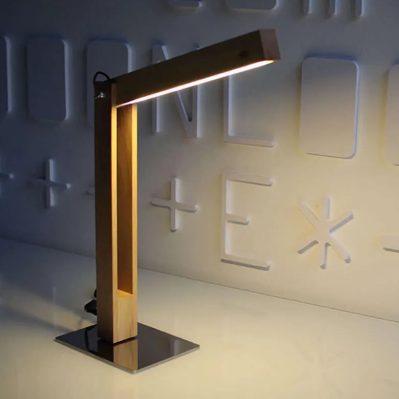 Lámpara Led de madera CARFI 40