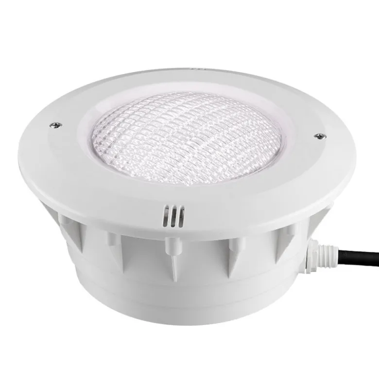Lámpara LED PAR56 para piscinas, G53, 45W, Acero Inox.
