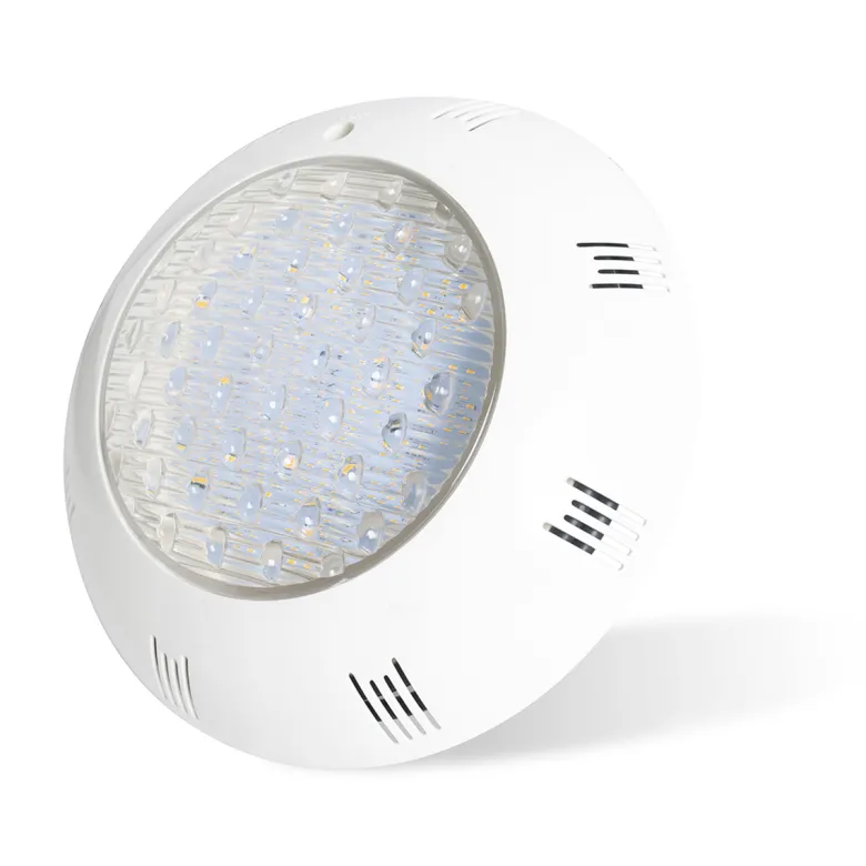 Lámpara LED RGB+4000K para piscinas, 35W, Superficie