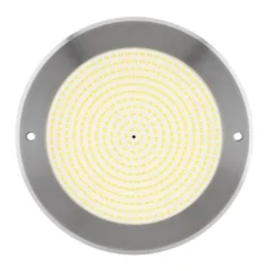 Lámpara LED SLIM 5mm Ø230mm para piscinas, 12V AC/DC, IP68, 35W, acero inox 316