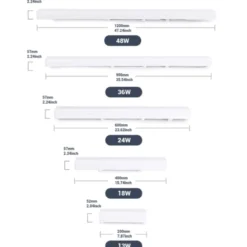 Luminaria Led de superficie KONY, 36W, 90cm