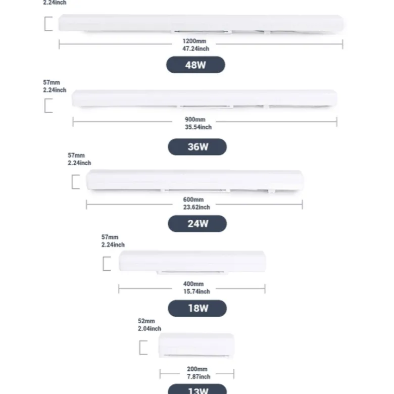 Luminaria Led de superficie KONY, 36W, 90cm