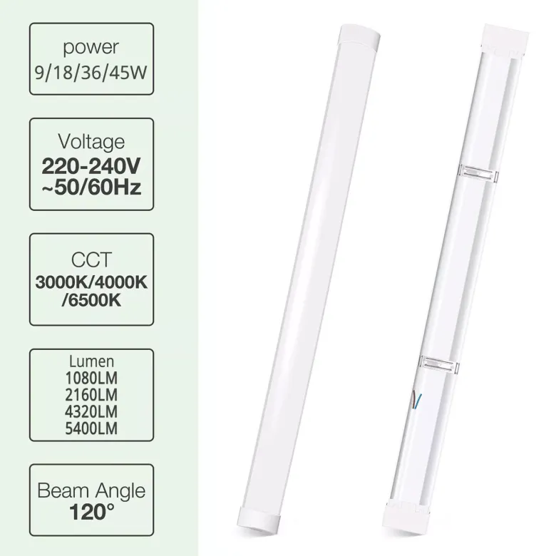 Luminaria Led de superficie SNOKE PRO, 18W, 60cm