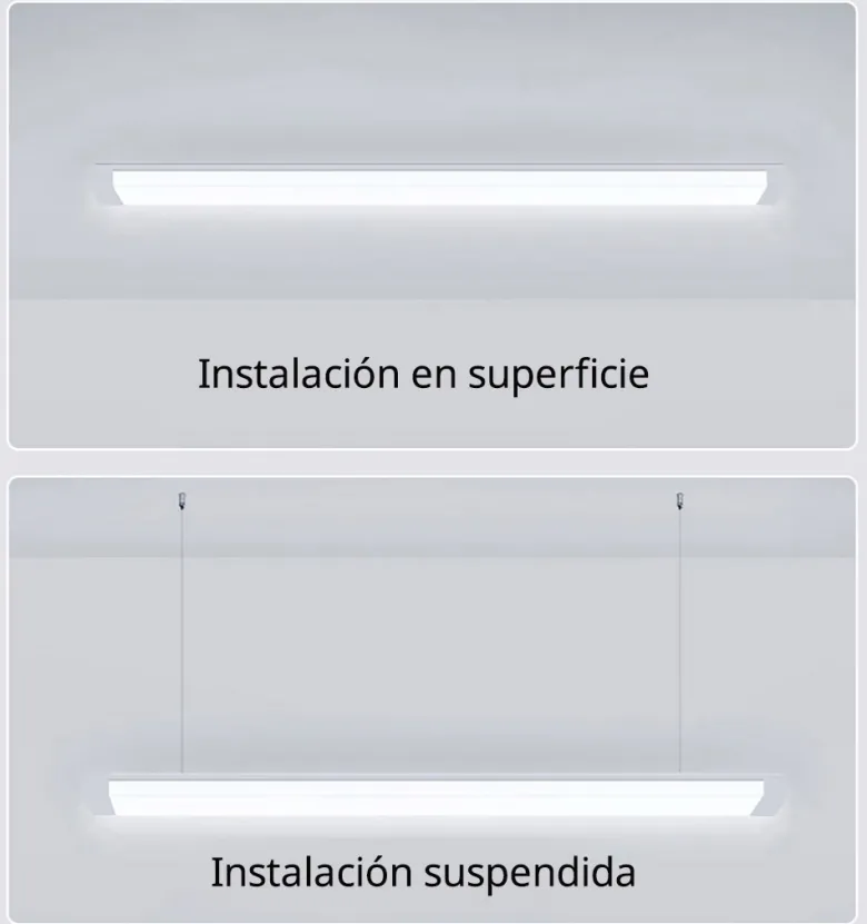 Luminaria Led de superficie SLUM LINE, 50W, 120cm
