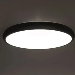 Luminaria superficie CYCLE, 80W, 810mm, CCT, negro