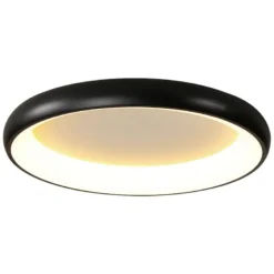 Luminaria superficie CYCLE, 80W, 810mm, CCT, negro