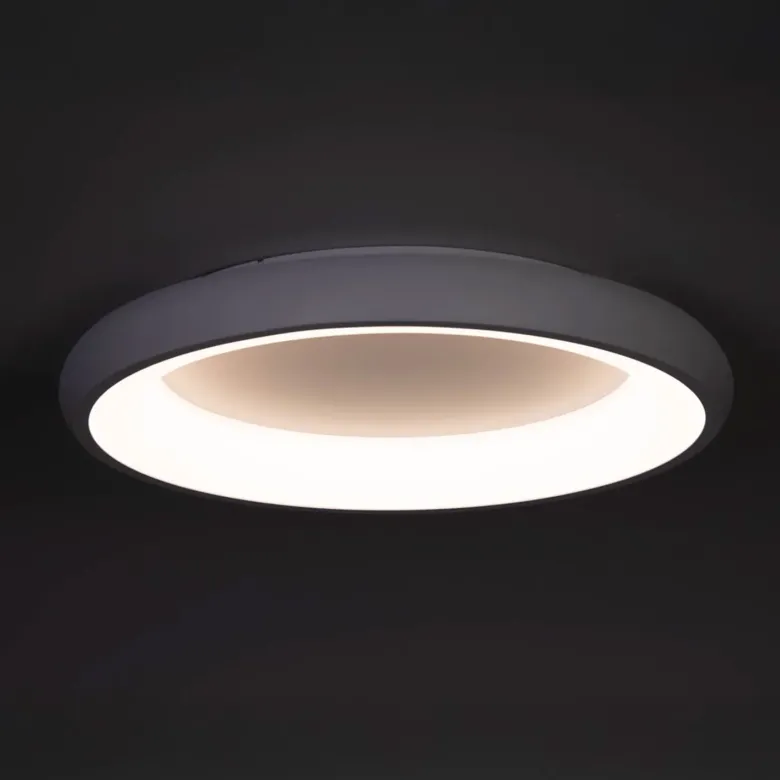 Luminaria superficie CYCLE, 80W, 810mm, CCT, negro