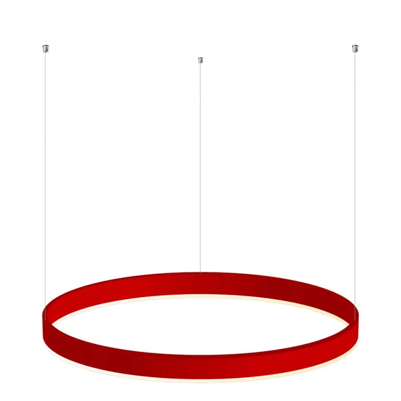 Luminaria superficie o suspendida RING 75W, Ø1200mm