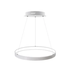 Luminaria superficie o suspendida CYCLE IN, 45W, blanco, Ø40cm