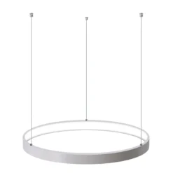 Luminaria superficie o suspendida CYCLE IN, 45W, blanco, Ø40cm