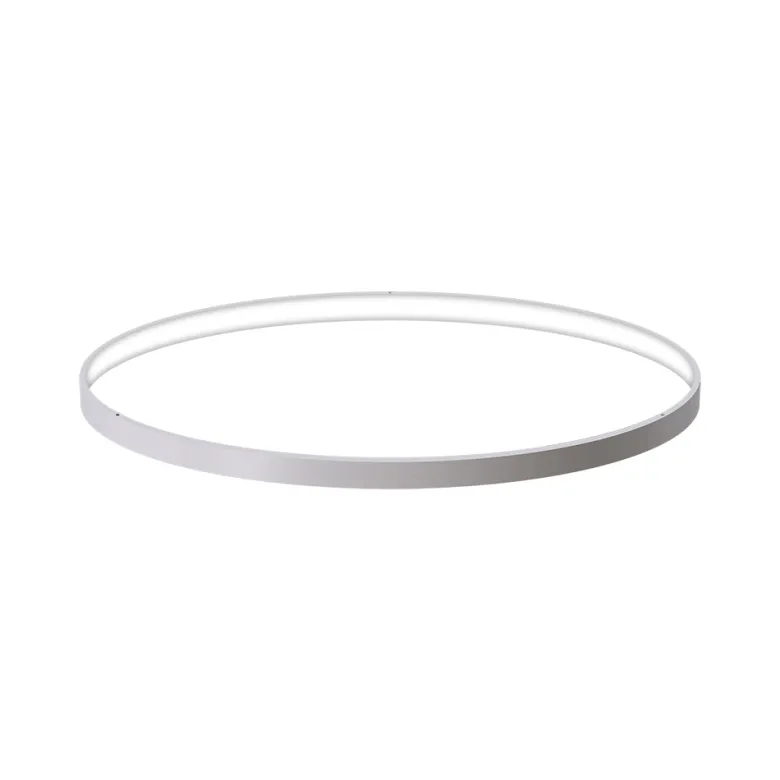 Luminaria superficie o suspendida CYCLE IN, 80W, blanco, Ø70cm