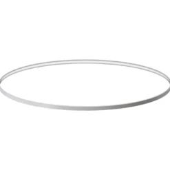 Luminaria superficie o suspendida CYCLE IN, 160W, blanco, Ø140cm