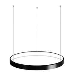 Luminaria superficie o suspendida CYCLE IN, 45W, antracita, Ø40cm