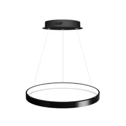 Luminaria superficie o suspendida CYCLE IN, 45W, antracita, Ø40cm