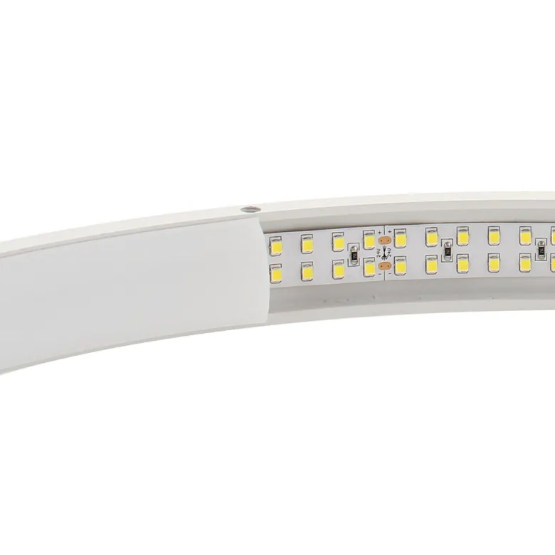Luminaria superficie o suspendida CYCLE IN, 80W, antracita, Ø70cm