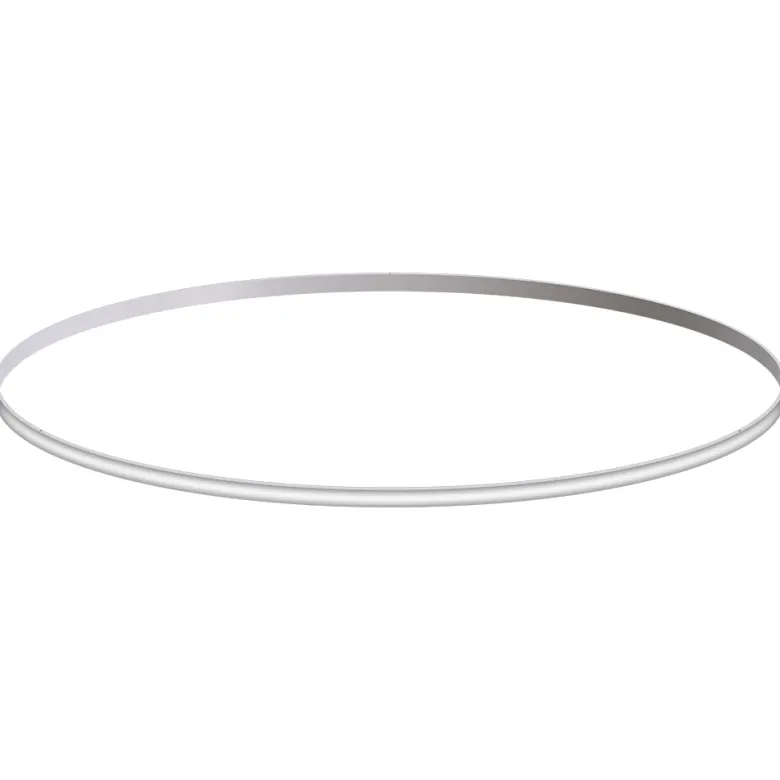Luminaria superficie o suspendida CYCLE OUT, 130W, blanco, Ø140cm