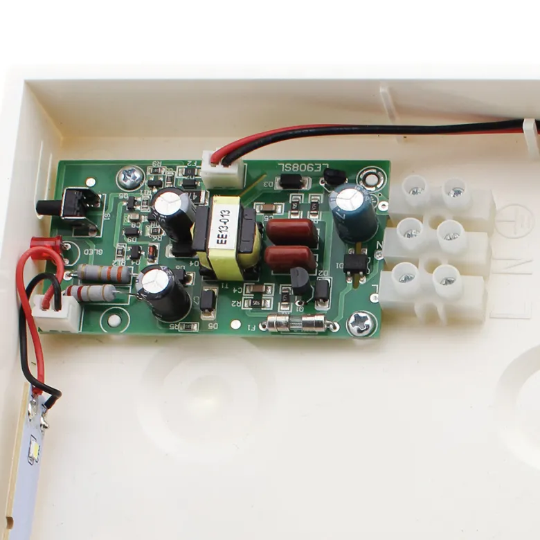 Luz de emergencia LED BIGLUX AUTO-TEST, Permanente