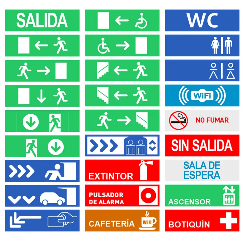 Luz de emergencia LED BIGLUX AUTO-TEST, Permanente