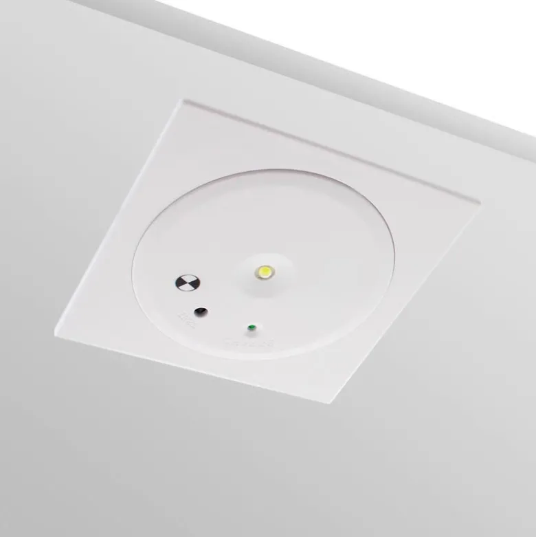 Luz de emergencia LED ELITE, Empotrado