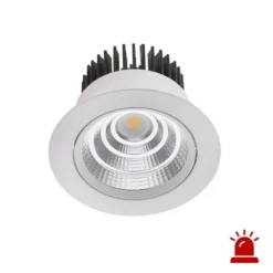 Luz de emergencia LED KOL, 12W, Permanente / No permanente