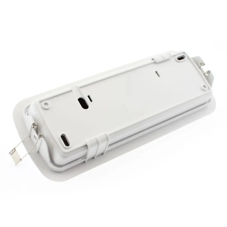 Luz de emergencia LED NICELUX con AUTO-TEST, Permanente / No permanente
